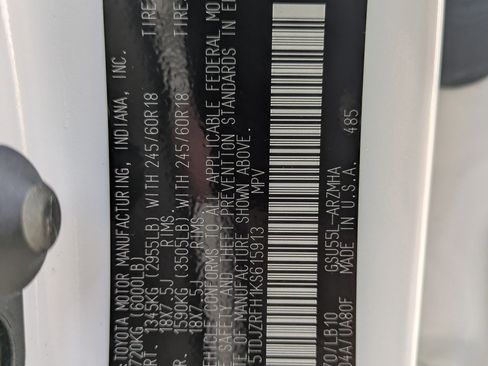 Used 2019 Toyota Highlander XLE image 35