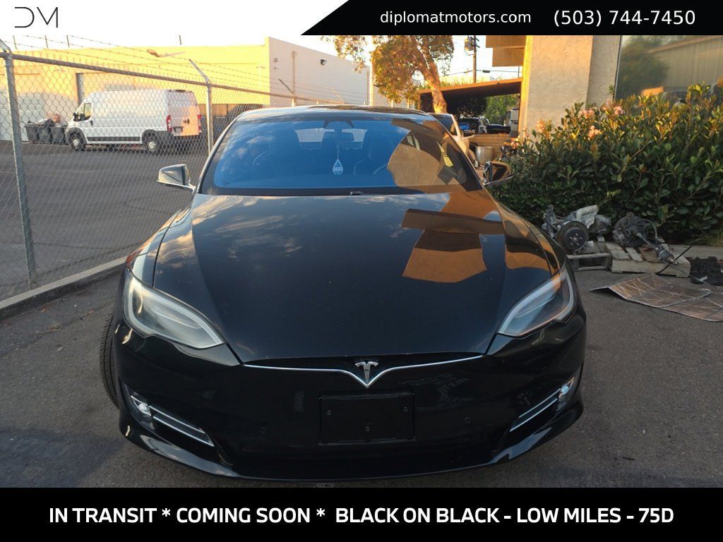 Used 2018 Tesla Model S 75D AWD/4WD image 1