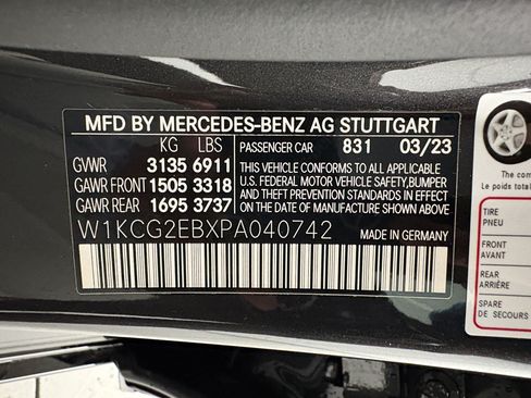 Certified 2023 Mercedes-Benz EQS 450+ 4MATIC Sedan image 26