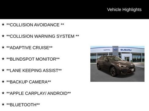 Used 2020 Subaru Crosstrek 2.0i Limited w/ Moonroof Package w/Navigation AWD/4WD image 5