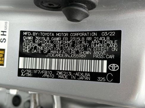 Certified 2022 Toyota Corolla LE FWD image 27