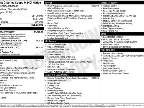 Used 2024 BMW M240i xDrive Coupe w/ Premium Package image 6