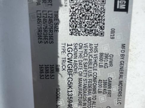 Used 2019 Chevrolet Express 2500 Extended w/ Communications Package RWD image 37