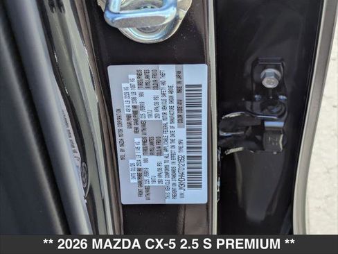 New 2026 MAZDA CX-5 2.5 S w/ Premium Package AWD/4WD image 15