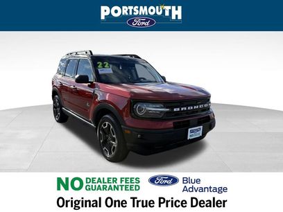 Certified 2022 Ford Bronco Sport Outer Banks
