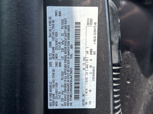 Certified 2025 Ford Escape Active AWD/4WD image 35