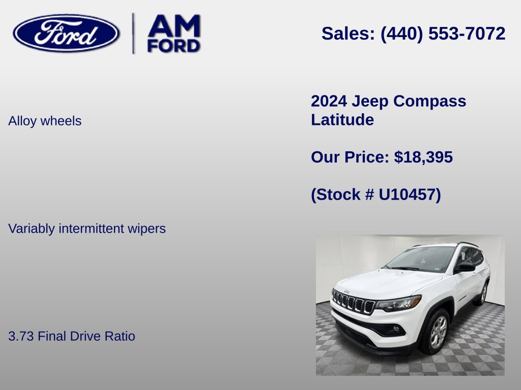 Used 2024 Jeep Compass Latitude AWD/4WD image 24