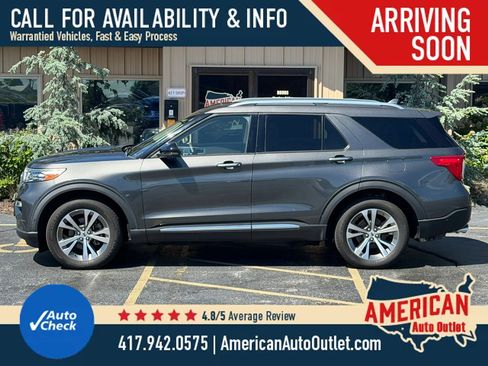 Used 2020 Ford Explorer Platinum w/ Premium Technology Package AWD/4WD image 8