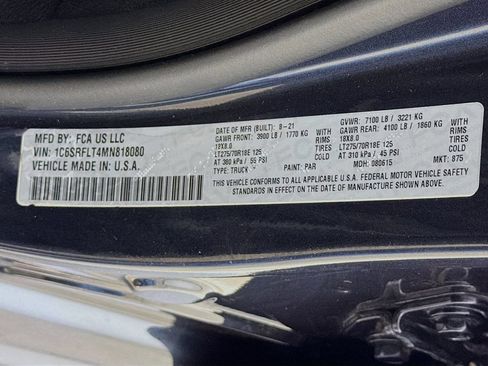 Used 2021 RAM 1500 Rebel w/ Rebel Level 1 Equipment Group AWD/4WD image 28