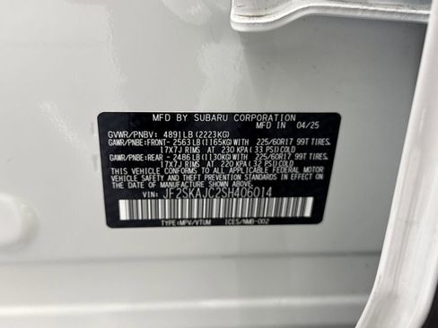 Certified 2025 Subaru Forester Wilderness image 29