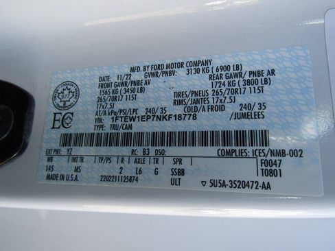 Used 2022 Ford F150 XLT AWD/4WD image 21