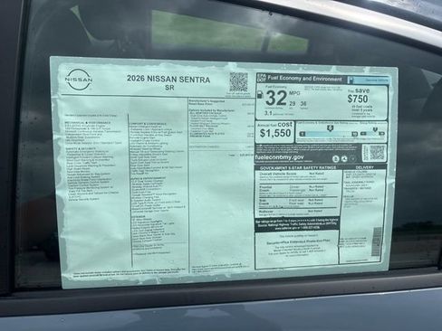 New 2026 Nissan Sentra SR FWD image 12