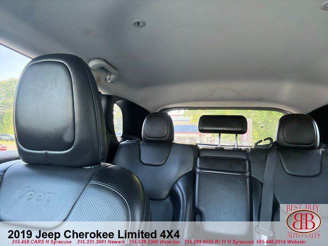 Used 2019 Jeep Cherokee Limited AWD/4WD image 20