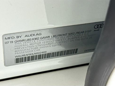 Used 2020 Audi A8 L 4.0T w/ Executive Package AWD/4WD image 34