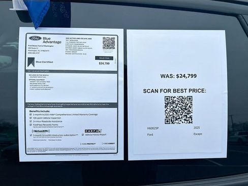Certified 2025 Ford Escape Active AWD/4WD image 33