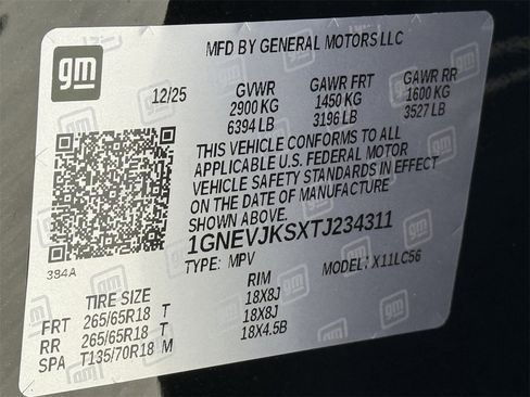 New 2026 Chevrolet Traverse Z71 w/ Enhanced Driving Package image 31