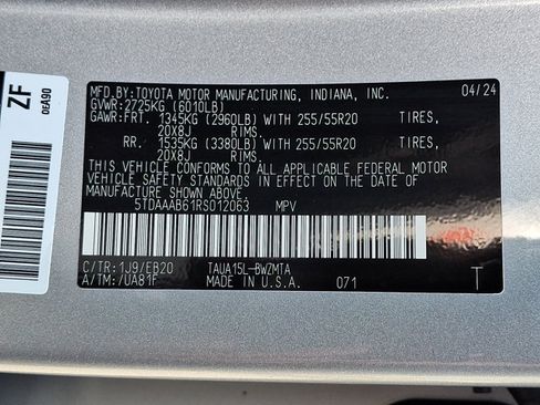 Certified 2024 Lexus TX 350 AWD w/ Captains Chair Package image 26