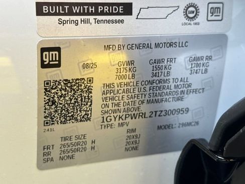 New 2026 Cadillac Lyriq Premium Sport w/ LPO, Floor Liner Package AWD/4WD image 28