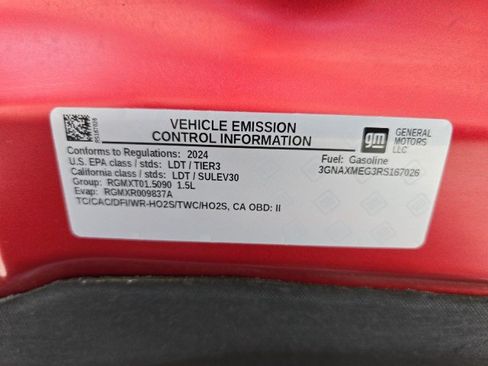 Used 2024 Chevrolet Equinox RS w/ RS Leather Package FWD image 42