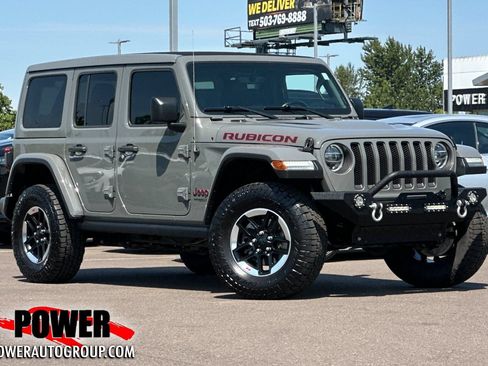 Used 2021 Jeep Wrangler Unlimited Rubicon AWD/4WD image 1