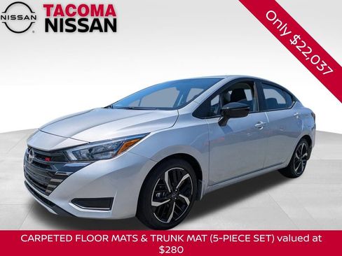 New 2025 Nissan Versa SR w/ Trunk Package FWD image 1