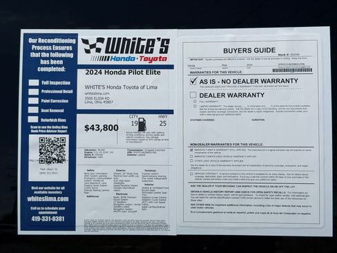 Used 2024 Honda Pilot Elite image 41
