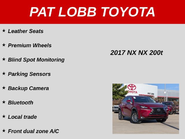Used 2017 Lexus NX 200t FWD w/ Accessory Package 2 image 39