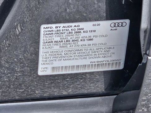Used 2020 Audi SQ5 Premium Plus w/ Premium Plus Package AWD/4WD image 26