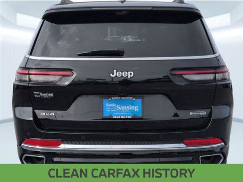 Certified 2025 Jeep Grand Cherokee L Overland w/ Luxury Tech Group IV AWD/4WD image 4