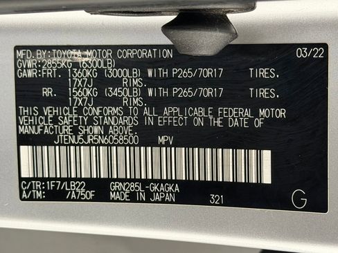 Certified 2022 Toyota 4Runner SR5 Premium w/ Moonroof Package image 28