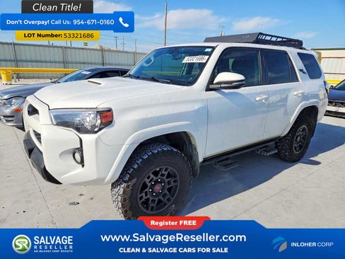 Used 2019 Toyota 4Runner TRD Off-Road Premium AWD/4WD image 1