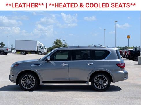 Used 2023 Nissan Armada Platinum w/ Captain's Chairs Package RWD image 5