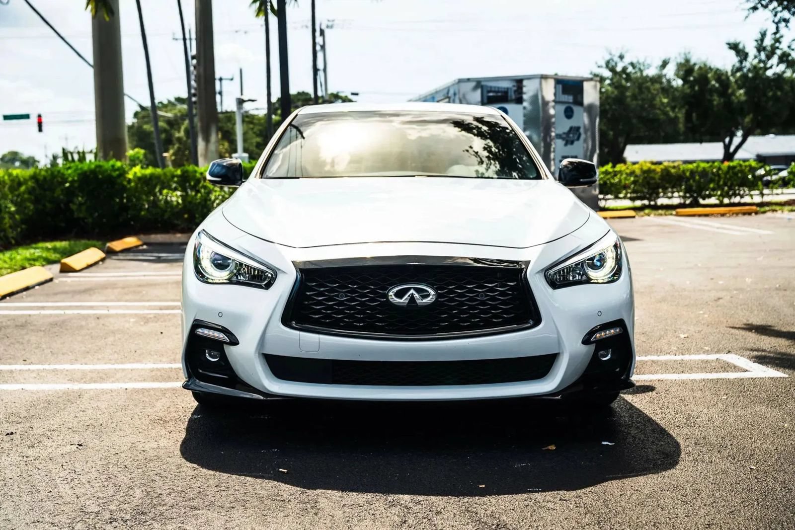 Used 2023 INFINITI Q50 Red Sport 400 RWD image 3