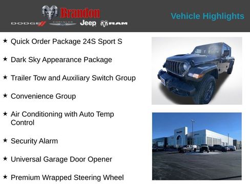 New 2026 Jeep Gladiator Sport image 2