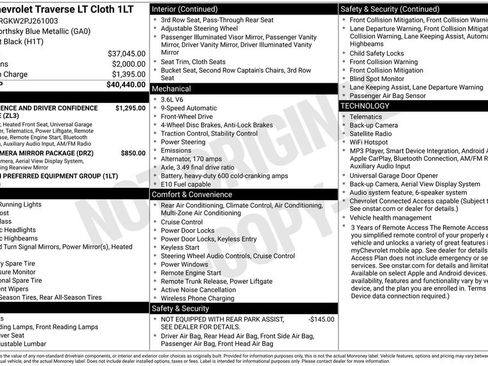 Used 2023 Chevrolet Traverse LT FWD image 36