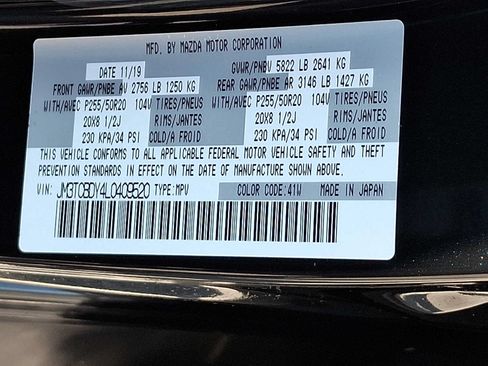 Used 2020 MAZDA CX-9 Grand Touring AWD/4WD image 27