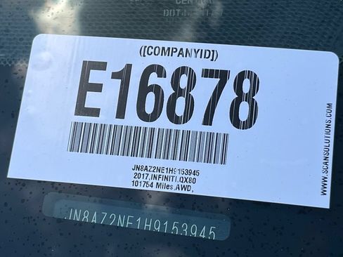 Used 2017 INFINITI QX80 4WD w/ Driver Assistance Package image 33