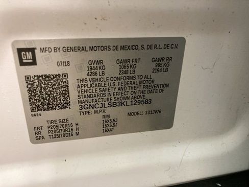 Used 2019 Chevrolet Trax LT w/ LT Convenience Package image 30