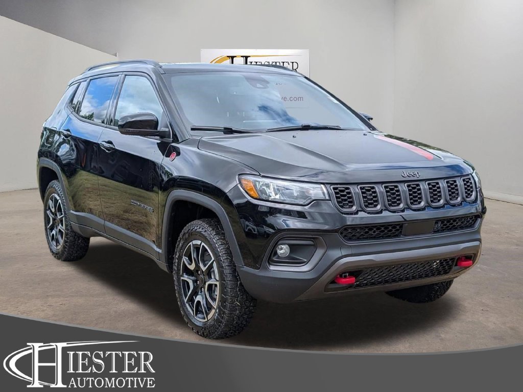 New 2026 Jeep Compass Trailhawk w/ Sun, Sound & Navigation Group AWD/4WD 360° Tour