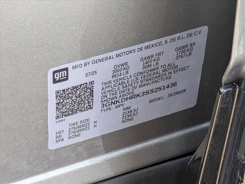 New 2025 Chevrolet Blazer EV RS image 16