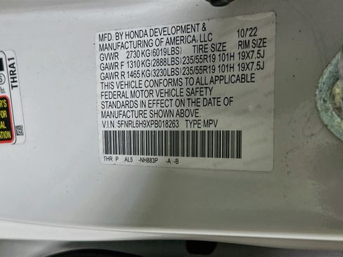 Used 2023 Honda Odyssey Elite image 35