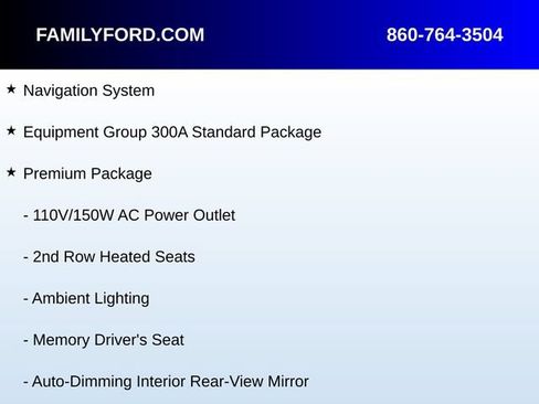 Certified 2025 Ford Explorer ST-Line w/ Premium Package AWD/4WD image 2