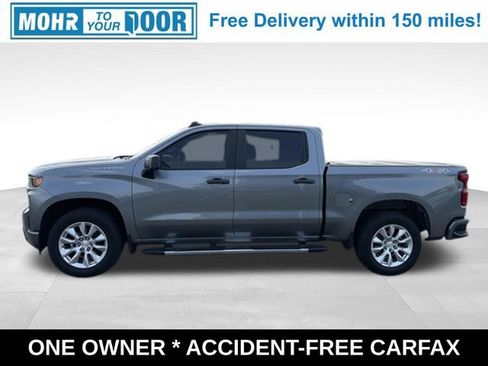 Used 2022 Chevrolet Silverado 1500 Custom w/ Safety Confidence Package AWD/4WD image 2