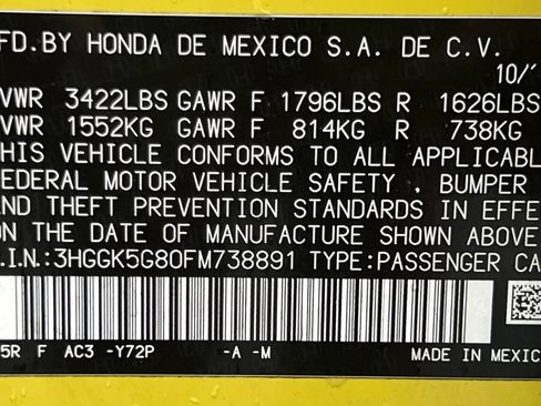 Used 2015 Honda Fit EX image 54