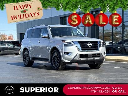 Certified 2024 Nissan Armada Platinum w/ Captain's Chairs Package