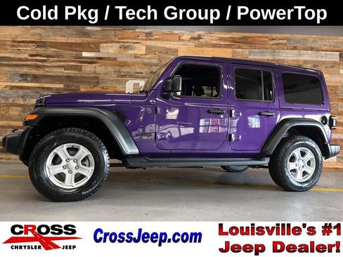 Used 2023 Jeep Wrangler Unlimited Sport w/ Sun And Sound Package AWD/4WD image 1