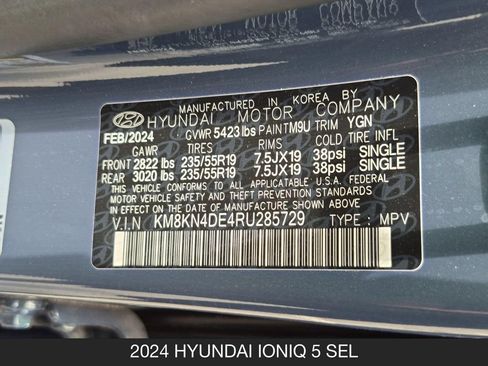Used 2024 Hyundai Ioniq 5 SEL RWD image 26