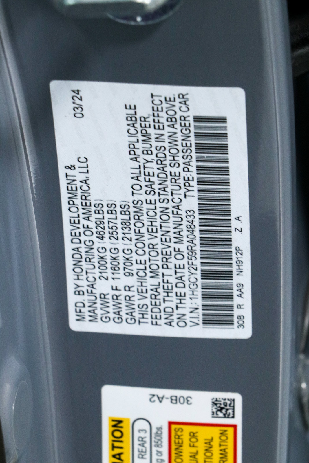 Used 2024 Honda Accord Sport image 31