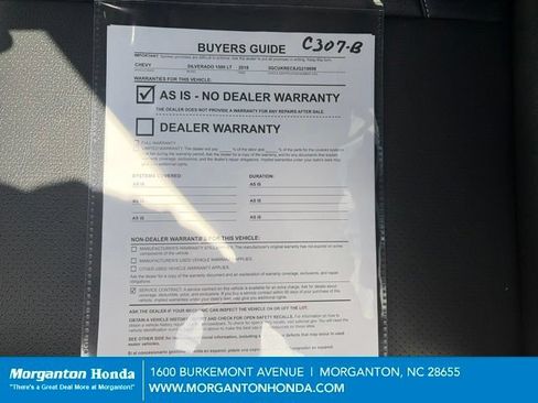 Used 2018 Chevrolet Silverado 1500 LT w/ All Star Edition AWD/4WD image 31