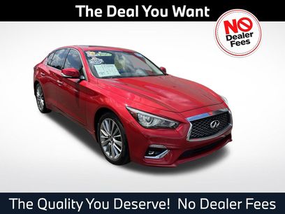 Used 2022 INFINITI Q50 Luxe w/ Cargo Package